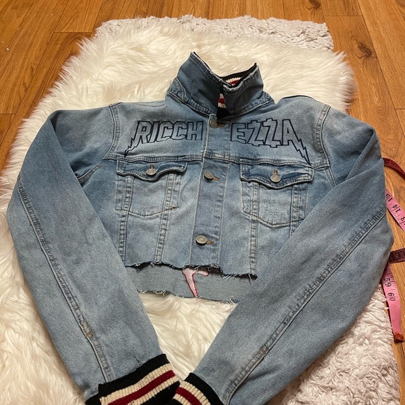 Ricchezza Trust Issues Denim Jacket - Picture 9 of 16